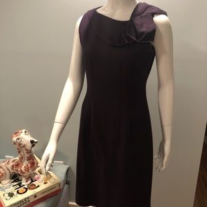 Elie Tahari Purple Dress
